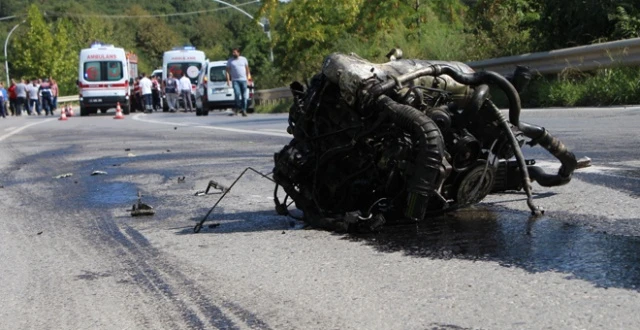 Kocaeli'de feci kaza: 1 ölü, 3 yaralı