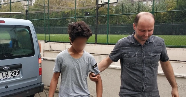 Lunaparkta 2 kişiyi bıçakla yaralayan çocuk adliyede