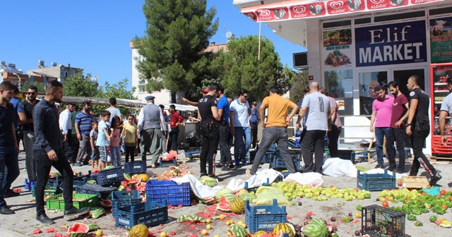 Mahalleli cinayet zanlısının iş yerini dağıttı