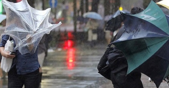 Meteorolojiden kuvvetli rüzgar ve yağış uyarısı