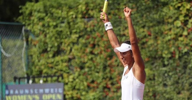 Milli tenisçi Çağla Büyükakçay Almanya&#039;da şampiyon