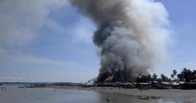 Myanmar'da topçu ateşinde 5 sivil öldü