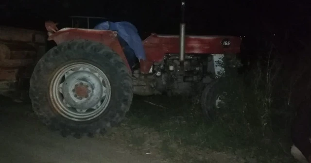 Ölüm traktör üzerinde yakaladı