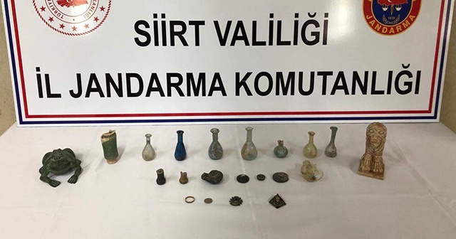 Siirt’te tarihi eser operasyonu