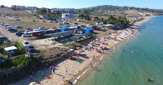 Sinop'ta Kurban Bayramı'nda sahiller doldu taştı