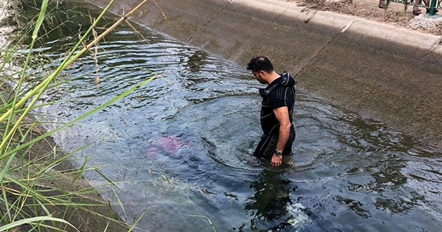 Sulama kanalında kaybolan gencin cesedi bulundu