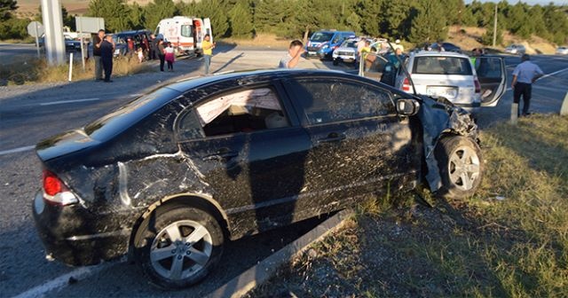 Tavşanlı&#039;da trafik kazası: 7 yaralı