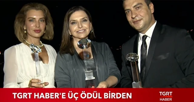 TGRT Haber&#039;e üç ödül birden