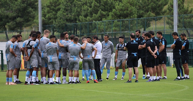 Trabzonspor, Fenerbahçe maçı hazırlıklarına başladı