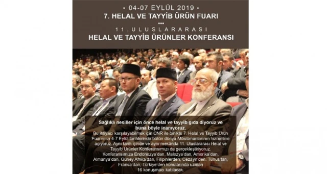 Uluslararası Helal ve Tayyib Konferansı’na sayılı günler kaldı