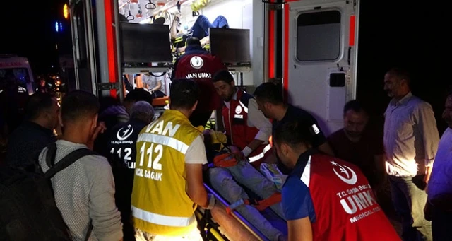 Van'daki kazada yaralı sayısı 43'e çıktı