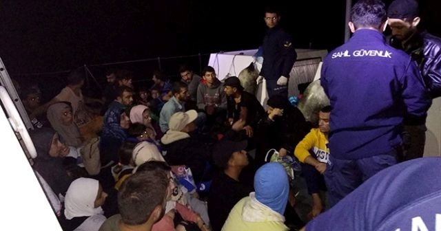 46 göçmen yakalandı