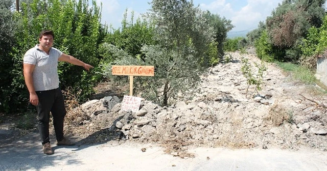 50 yıldır kullanılıyordu: 'Özel mülkiyettir' yazıp kapattılar