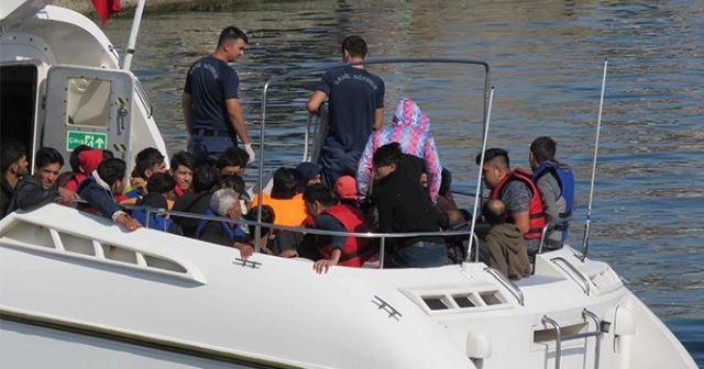 92 düzensiz göçmen yakalandı