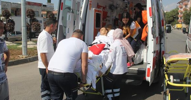 Ambulans kaza yapınca yeniden hastanelik oldu