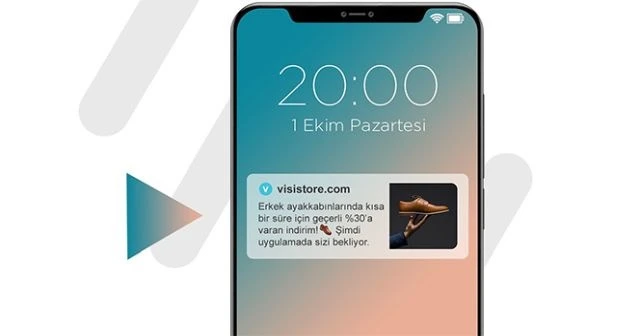 Anlık mobil bildirim uygulamasını tercih eden marka sayısı geçen yıla göre 3 kat arttı