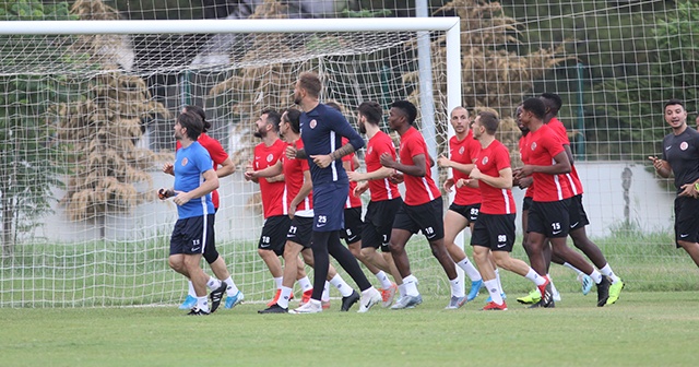Antalyaspor, Kayserispor maçı hazırlıklarını sürdürdü