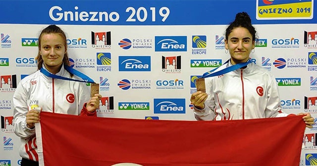 Badmintonda milliler, Avrupa Şampiyonası&#039;nı 2 bronzla tamamladı