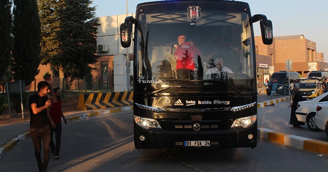 Beşiktaş kafilesi Gaziantep’te