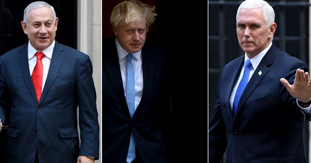 Boris Johnson, Pence ve Netanyahu ile görüştü