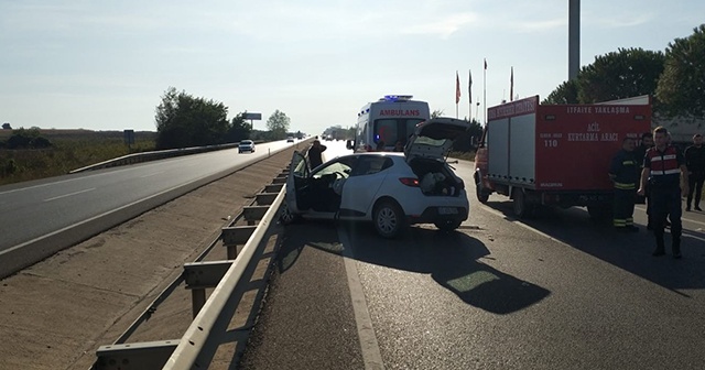 Bursa&#039;da trafik kazası