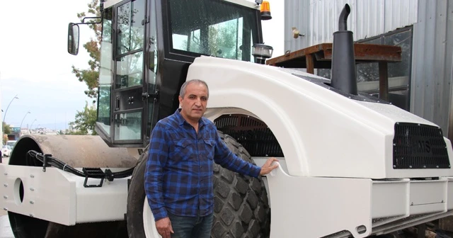 Çırak olarak başladığı işte yerli makine üretti