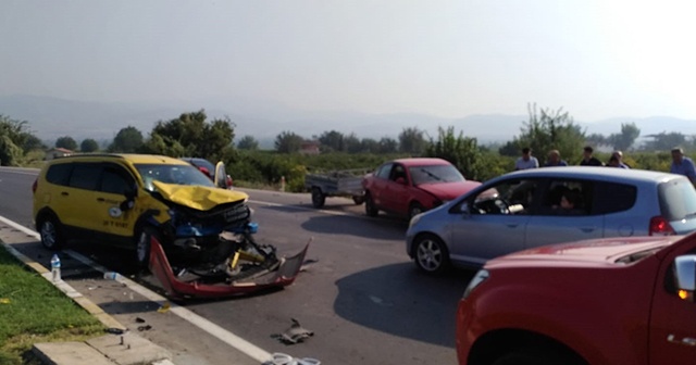 Denizli’de trafik kazası