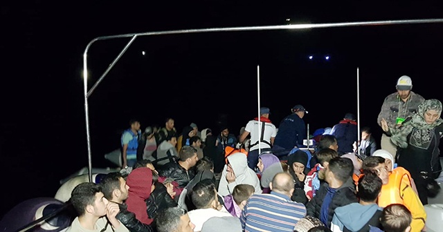 Didim’de 133 kaçak göçmen yakalandı