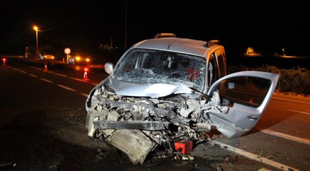 Elazığ&#039;daki kazada 4 kişi yaralandı