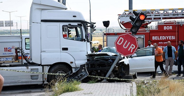 Emniyet müdürünün eşinin öldüğü kazada tanker sürücüsü serbest