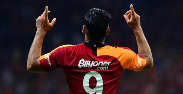 Galatasaray'a 3 puanı Falcao getirdi