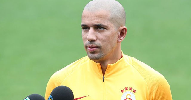 Galatasaraylı Feghouli: Taraftarlarımız için bu maçı kazanmak istiyoruz