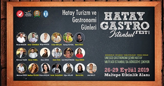 Hatay Turizm ve Gastronomi Günleri 2019 başlıyor