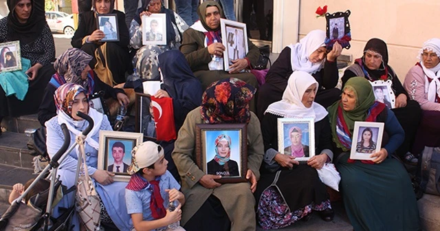 HDP önünde eylem yapan aile sayısı 20'nci günde 45'e yükseldi
