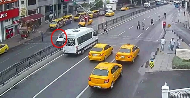 İstanbul’un göbeğinde görme engelli genç kızın yaşadığı dehşet kamerada