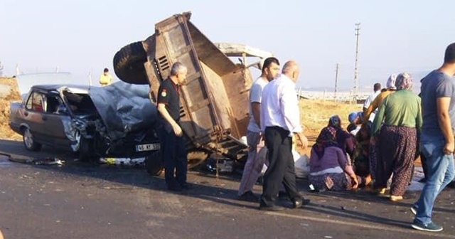 Kahramanmaraş’ta trafik kazası: 6 yaralı