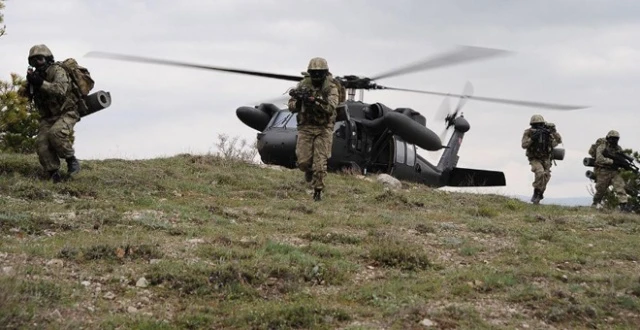 Kırsalda hava operasyonu: 3 terörist öldürüldü