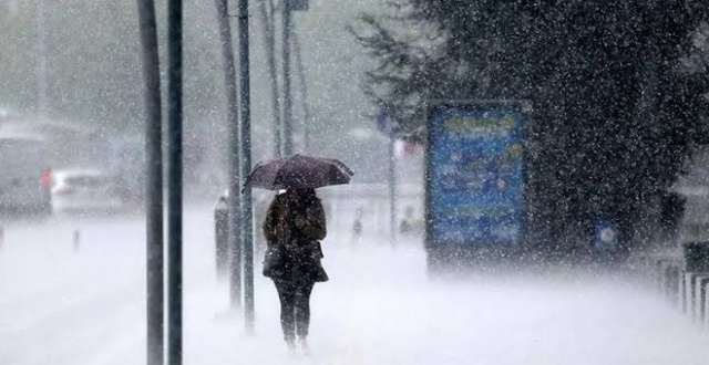 Meteoroloji'den iki il için sağanak uyarısı