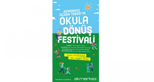 Miniklere özel Okula Dönüş Festivali