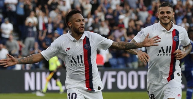 Neymar, yuhalandığı maçta PSG'yi galibiyete taşıdı
