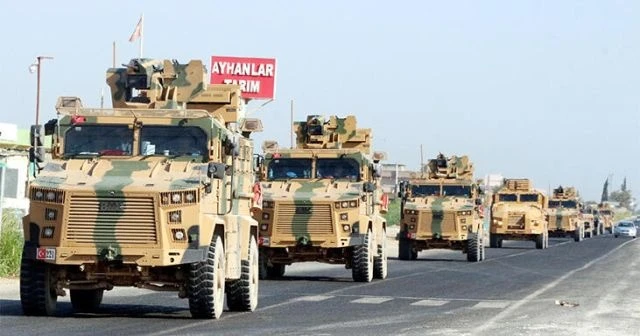 Ortak devriye öncesi sınıra askeri sevkiyat!