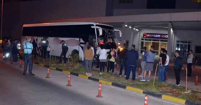 Psikolojik sorunu olan yolcunun krizi tuttu, otobüs rota değiştirdi