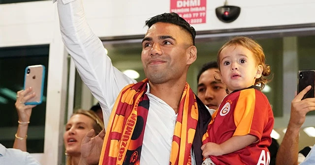 Radamel Falcao İstanbul'a geldi