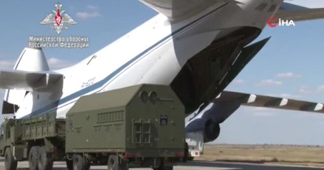 Rusya Savunma Bakanlığı S-400 sevkiyatının son görüntülerini yayınladı