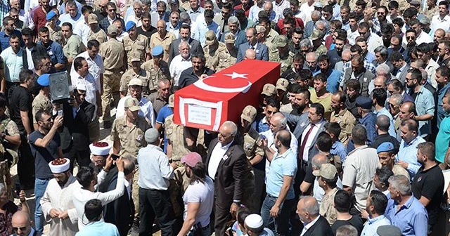 Şehidimiz son yolculuğuna uğurlandı