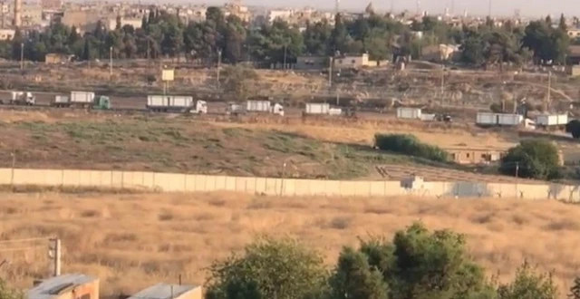 Sınırda hareketlilik! ABD'den 100 araçlık konvoy
