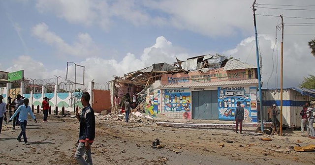 Somali&#039;de başbakanın mitingine bombalı saldırı