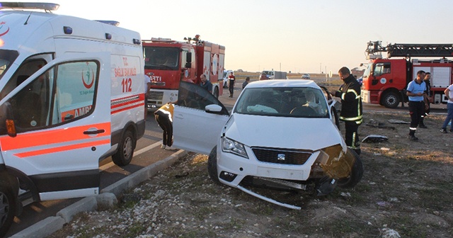 Tekirdağ’da trafik kazası: 8 yaralı