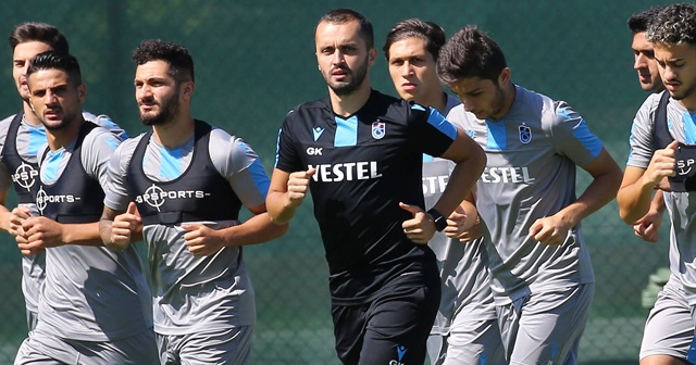 Trabzonspor, Beşiktaş maçı hazırlıklarına başladı