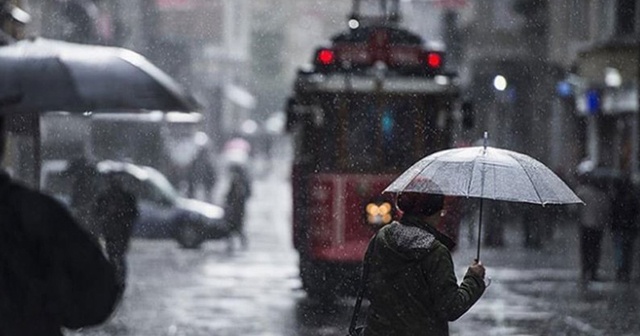 Valilik uyardı! İstanbul&#039;da yarın için sağanak uyarısı